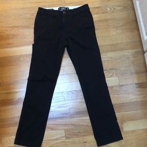 Hollister Men’s Slim Straight Chino Epic Flex Blk